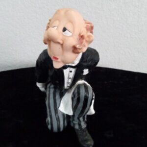 Vintage  James The Butler Wine Bottle Holder